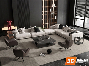 Sofa Minotti Skp Files 
